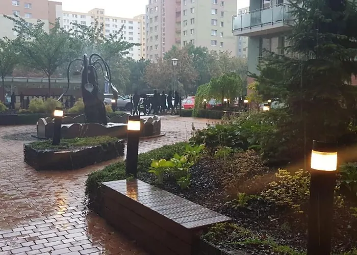 Boho Style With Garage And Large Terrace Апартаменты